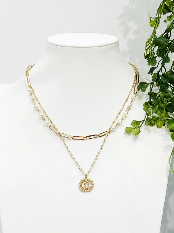 Women’s pearl necklaces-The Classics Layered Necklace