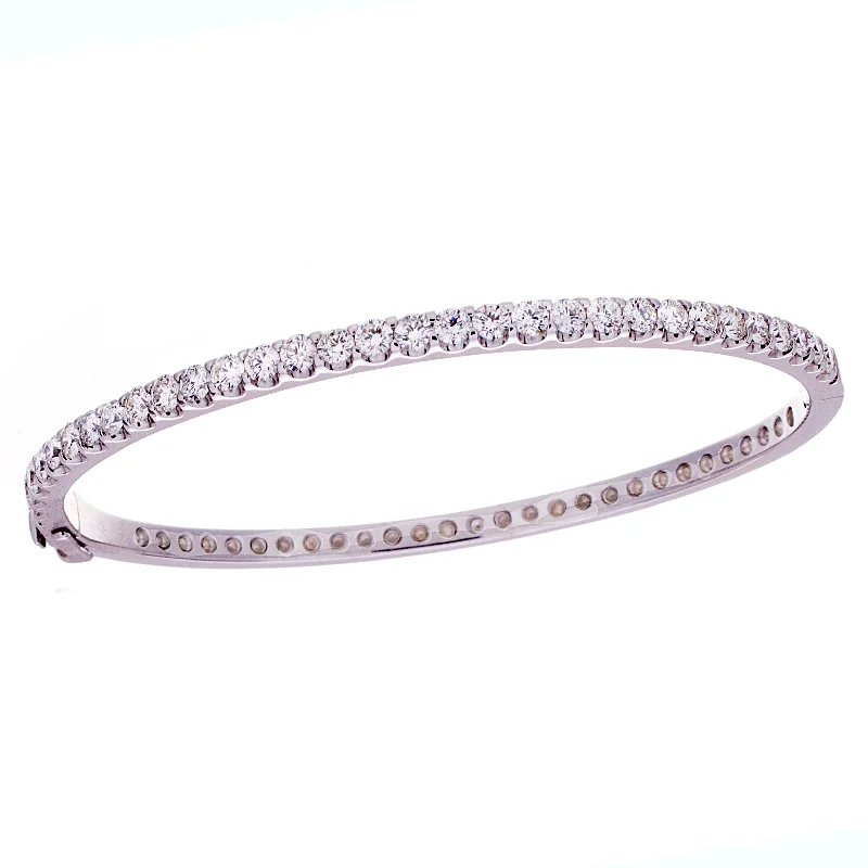 Women’s luxurious bangles-Diamond Bangle - BAA11-2CTW