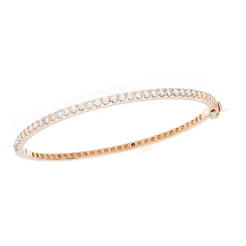 Women’s eco-conscious bangles-Diamond Bangle - BAA11-1.5Y