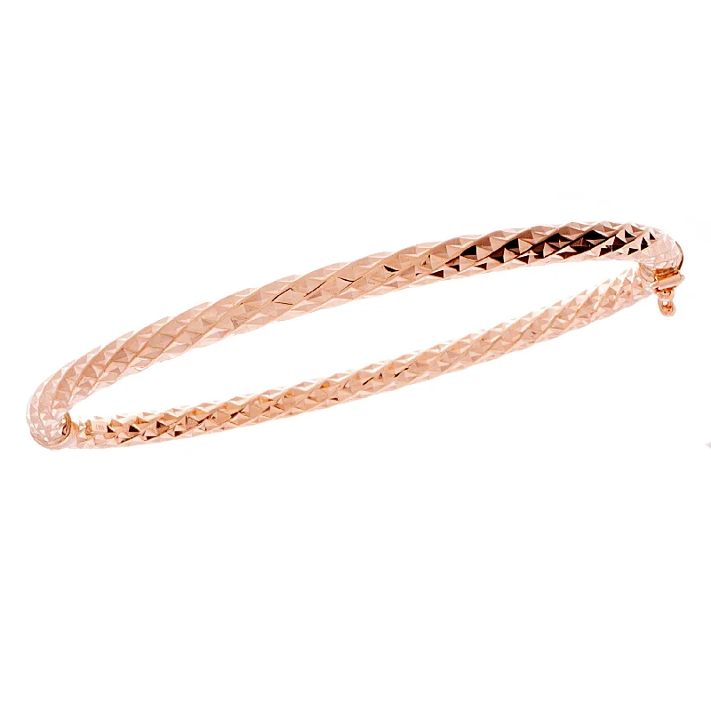 Women’s adjustable charm bangles-Gold Fancy Bangle