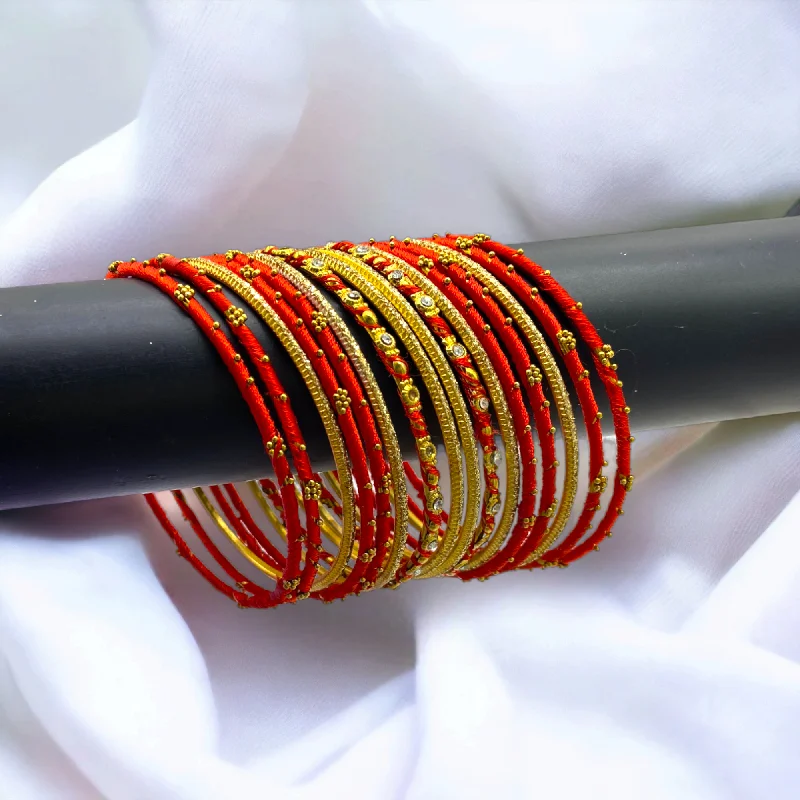 Personalized bangles for women-Bunch Bangle