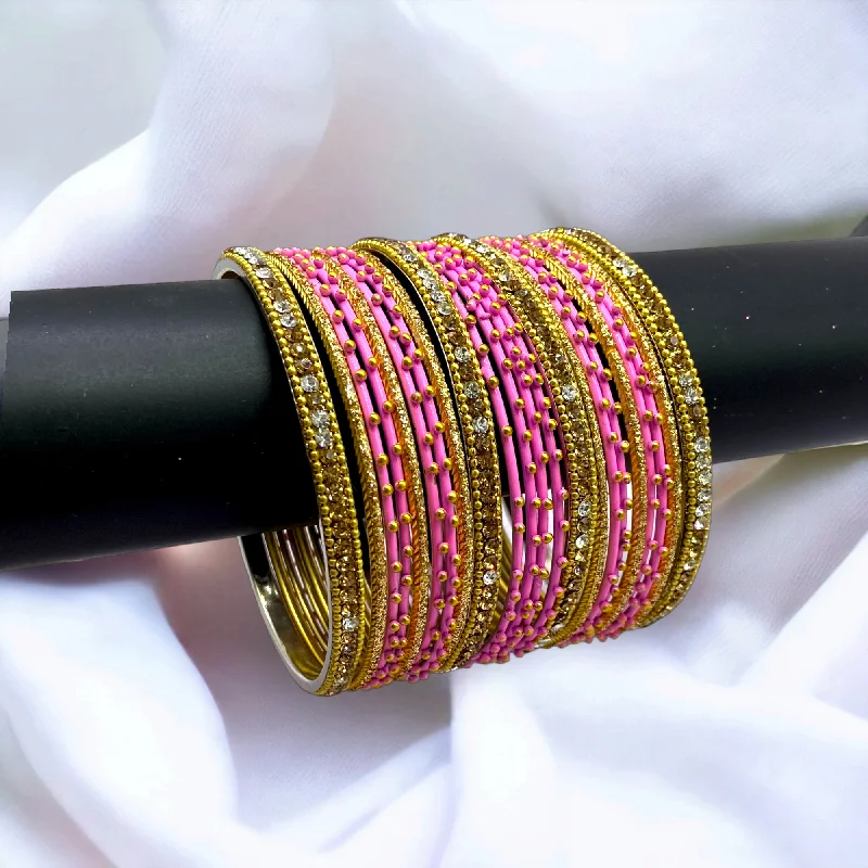 Women’s bangles with diamonds-Bunch Bangle