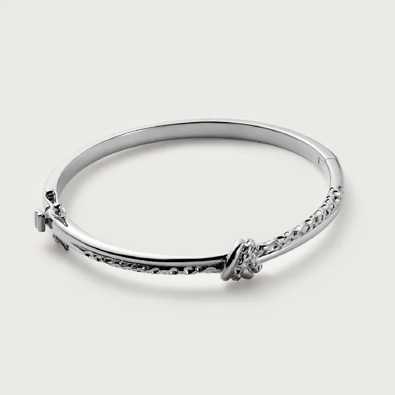 Classic bangles for women-Love Knot Bangle