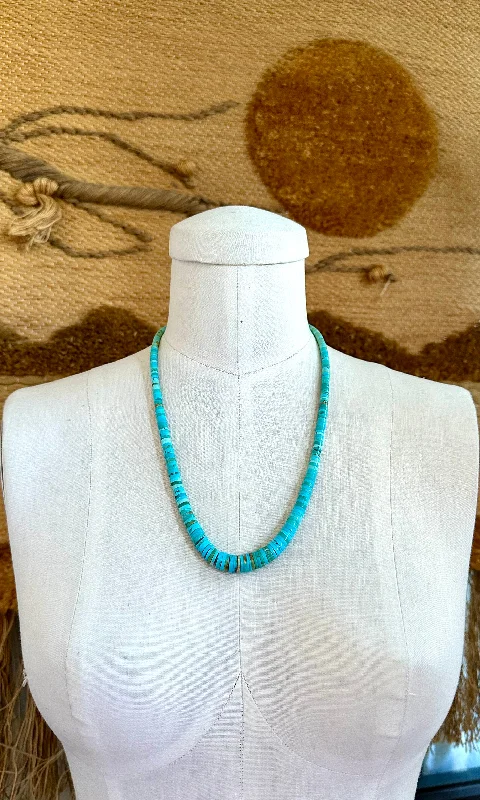 Custom women’s necklaces-SEA OF TURQUOISE Necklace Strand • 30g