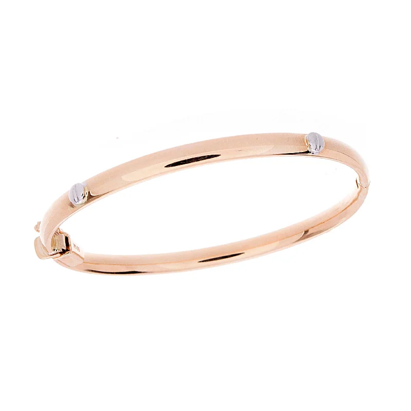 Women’s rose gold bangles-Kids Gold Bangle