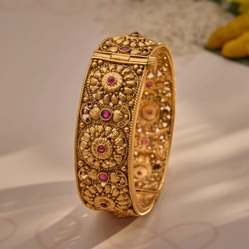 Elegant diamond bracelets for women-Antique Bangle 179457