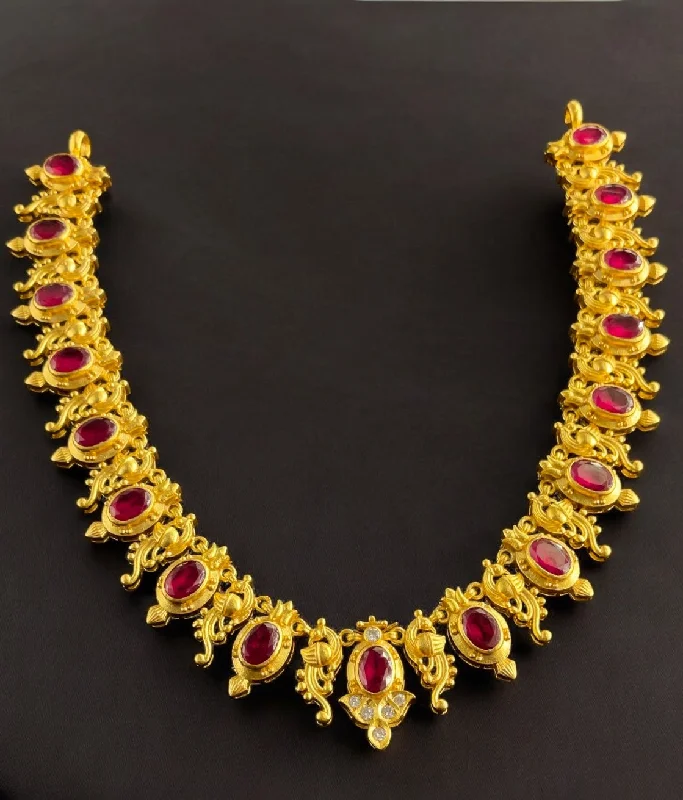 Women’s necklaces with spiritual gemstones-The Aditya Silver Kemp Peacock Necklace