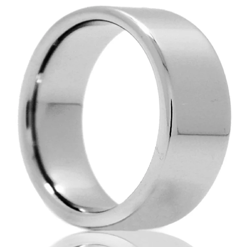 Affordable engagement rings for women-Tantalum Wedding Band